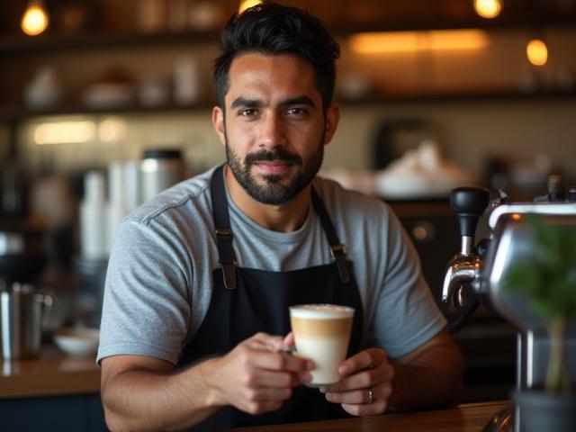 Retrato de Martín Delgado, Campeón Nacional de Baristas 2022