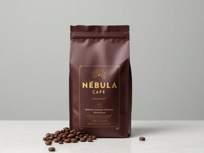 Empaque de café Nébula Café, origen Colombia, Finca La Esmeralda